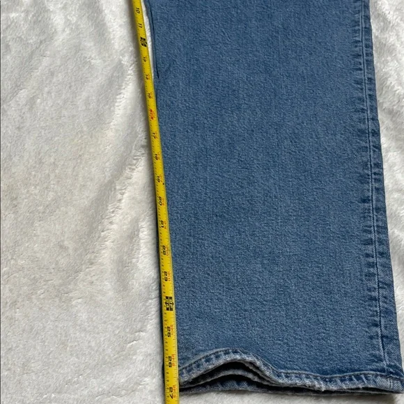 J. Crew Women's Straight-Leg Jeans in Medium Blue - Picture 4 of 10